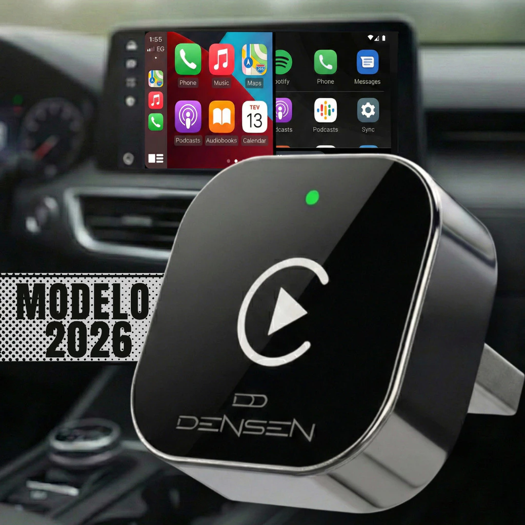 Adaptador CarPlay sem fio Densen modelo 2026